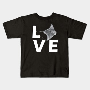 Rayfish - Love Ray Fish Kids T-Shirt